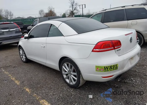 2012 Volkswagen Eos Komfort from USA, damaged, VIN WVWBW7AH4CV022398